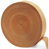 Single Face Corrugated Rolls - 3" x 250', A Flute